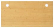 352757 vidaXL Плот за бюро 100x50x2,5 см бамбук