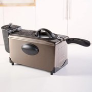 Фритюрник без Мазнина Black &amp; Decker ES9730040B Сив 2100 W 3 L
