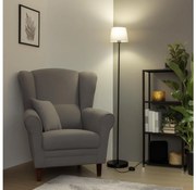 Brilagi - LED подова лампа CERIA 1xE27/40W/230V Ø 20,5 см сива/черна