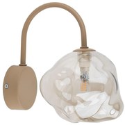 Stенно осветително тяло LAVA 1xG9/8W/230V бежово/опушено бежово