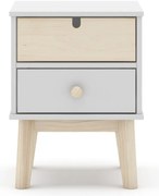 Бяло детско нощно шкафче Estefania - Marckeric