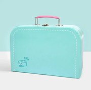 Studio Pets - Куфарче с паспорт за плюшени играчки 23 см, тюркоаз