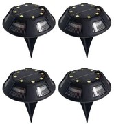 К-кт 4x LED Соларна лампа LED/1,2V IP44