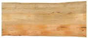 370721 vidaXL Плот за маса, 140x60x2,5 см, жив ръб, масивно дърво манго