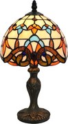 Brilagi - Тифани витражна настолна лампа MIRABELLA 1xE27/60W/230V