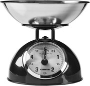 Melissa - Ретро кухненска везна с купа черна