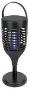 LED соларен уловител на насекоми 1,3W, 3,7V, IP24, 20 м радиус