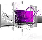 Печат върху платно - Purple Expression 100x50