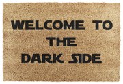 Изтривалка от кокосови влакна 40x60 cm Welcome to the Darkside – Artsy Doormats