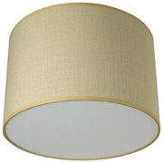 Плафон ЛИОН, ø300, крем, абажур Сами Екрю, 1xE27