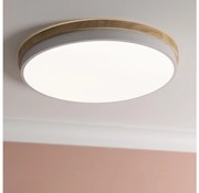 Brilliant - LED Димируем плафон BAARLO LED/36W/230V Ø 50 см бял + д.у.