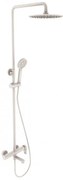Душ система със смесител, пита, слушалка и шлаух ICT 6394W, Inter Ceramic
