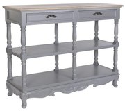 Бюфет DKD Home Decor 117 x 39 x 89 cm Сив Естествен Дърво от пауловния Дървен MDF