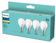 К-кт 4бр. LED крушки Philips P45 E14/5,5W/230V 2700K