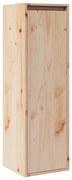 813505 vidaXL Стенен шкаф, 30x30x100 см, бор масив