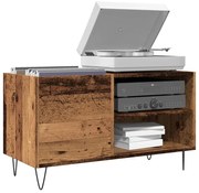 857242 vidaXL Шкаф за грамофонни плочи, 84,5x38x48 см, инженерно дърво