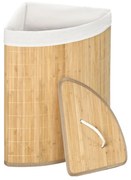 Бамбуков кош за пране естествен 40 l Bamboo – Compactor