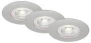 Briloner - К-кт 3x LED Димируема лампа за баня LED/4,9W/230V IP44