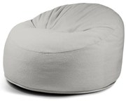 Светлосив пуф от букле Om 110 – SLOWDOWN