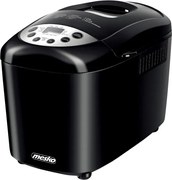 Хлебопекарна Mesko MS 6022, 1/1.5 кг, 850 W, 15 програми, LCD Дисплей, Двойна бъркалка, Подвижна кошница, Черен