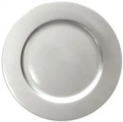 Horecano - Полипропиленова подложна чиния сребриста ф33см-(0193645)
