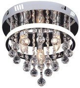 Rabalux 2236 - Кристален плафон PALLAS LED/20W/230V + 3xE14/40W