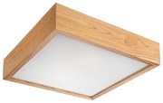 Лампа OAK SQUARE 1xE27/60W/230V дъб 27,5 см