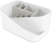 Бял пластмасов органайзер за козметика Glam – Umbra