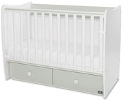 LORELLI Classic Легло 60/120см. MATRIX БЯЛО/ MILKY GREEN