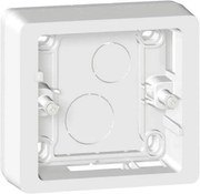 Legrand Конзола единична за открит монтаж цвят бял Celiane - 080241