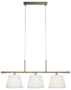 Markslöjd 108975 - Полилей на кабел OXFORD 3xE14/40W/230V месинг/бял