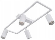 Точково осветително тяло 4xGU10/30W/230V бяло