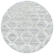 Светлосив кръгъл килим ø 80 cm Pisa – Ayyildiz Carpets