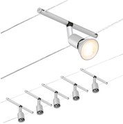 Paulmann 94442 - Комплект 5xGU5,3/10W точкови лампи SALT 230V мат хром