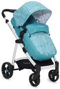 Комбинирана бебешка количка Rachel CANGAROO - тюркоаз