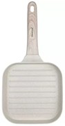 Грил тиган Klausberg KB 7812, 18.5см, Мраморно покритие, Хладна на допир дръжка, Индукция, Бежов