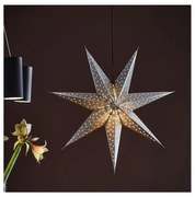 Markslöjd 705788 - Коледна декорация GLITTER 1xE14/25W/230V Ø 75 см сребриста