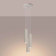 Brilagi - LED полилей на кабел CRESTO 3xGU10/10W/230V кремав