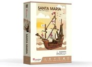 Пъзел 3D Кораб Santa Maria - Cubic Fun 93 части