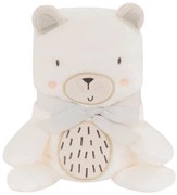 KIKKA BOO Бебешко одеяло с 3D бродерия MY TEDDY