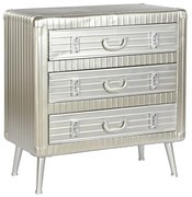 Скрин Home ESPRIT Сребрист Метал Дървен MDF Vintage 80 x 39 x 82 cm