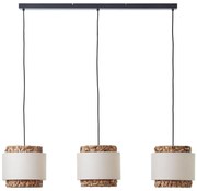 Brilliant - Пендел WATERLILLY 3xE27/60W/230V кремав