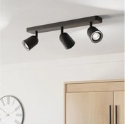 Eglo 901954 - Спот CAMALDOLI 3xGU10/10W/230V черен