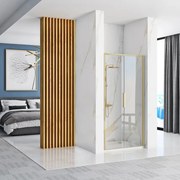 Врати за душ кабини REA Rapid Slide 120 Gold Brush