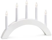 Бял свещник, дължина 40 cm Atle - Markslöjd