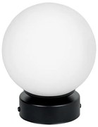 Настолна лампа РИО, черен/бял, 1xE27