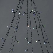 Nedis WIFILXT01C180 - LED RGB  завеса 240xLED/11 функции 8m IP65 Wi-Fi Tuya