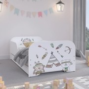 Качествено детско легло с индиански мотив 140 х 70 см