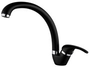 Смесител за кухня ICF 237012 BLACK, Iner Ceramic, месингов, черен, 24.5х25см