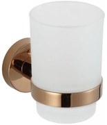 Mexen Remo чаша за четки за зъби, розово злато - 7050738-60